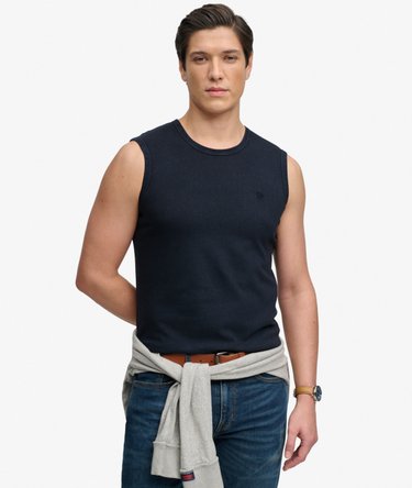 Classic Cotton Linen Tank Top Image 1