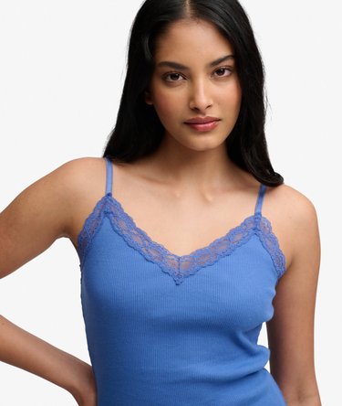 Essential Lace Trim Cami Top Image 4