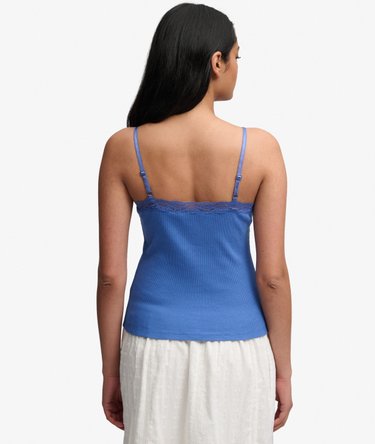 Essential Lace Trim Cami Top Image 5