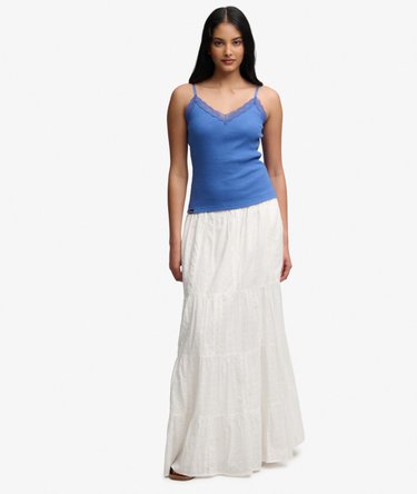 Essential Lace Trim Cami Top Image 3