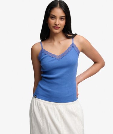 Essential Lace Trim Cami Top Image 1