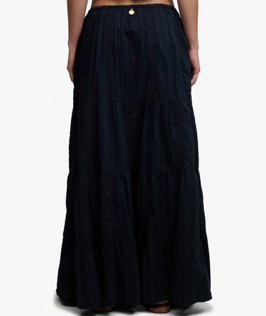 Tiered Maxi Skirt Image 4