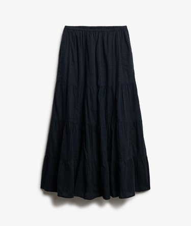 Tiered Maxi Skirt Image 7
