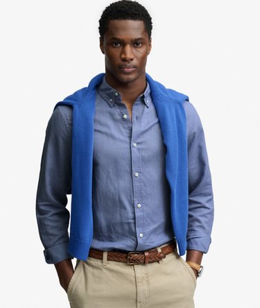 Cotton Linen Long Sleeve Shirt Image 2