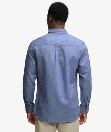Cotton Linen Long Sleeve Shirt Image 5