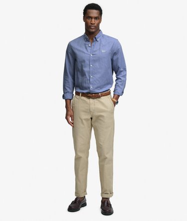 Cotton Linen Long Sleeve Shirt Image 3