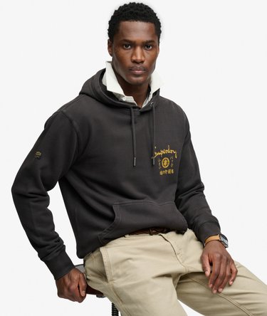 Sweat &agrave; capuche Tokyo Narrative Coupe D&eacute;contract&eacute;e Image 2