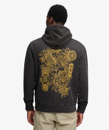 Sweat &agrave; capuche Tokyo Narrative Coupe D&eacute;contract&eacute;e Image 5