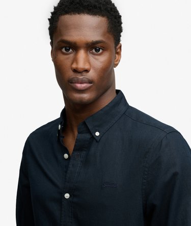 Cotton Linen Long Sleeve Shirt Image 4