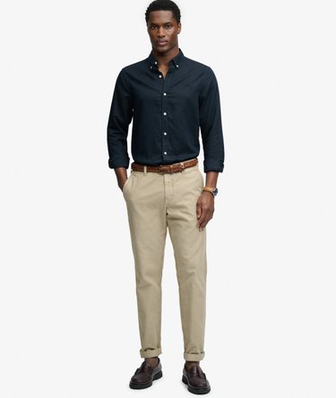 Cotton Linen Long Sleeve Shirt Image 3