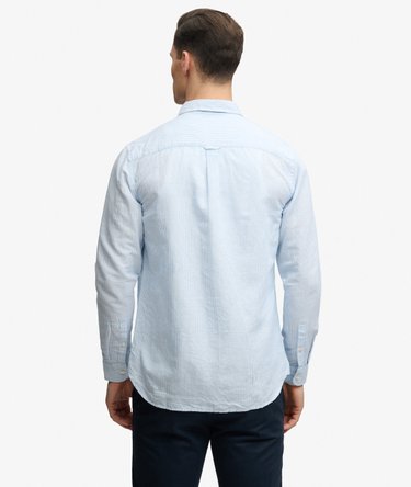 Cotton Linen Long Sleeve Shirt Image 5