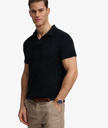 Frottee-Poloshirt Image 2