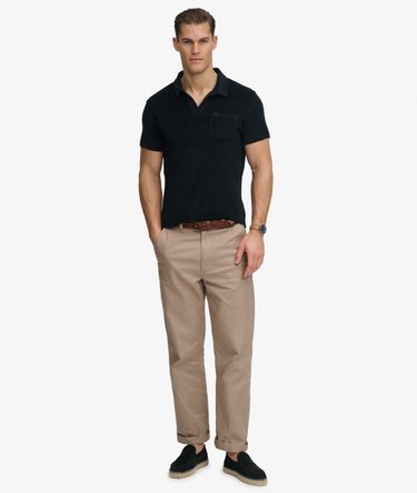 Frottee-Poloshirt Image 3