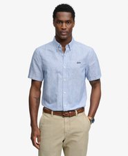 Cotton Linen Short Sleeve Shirt
