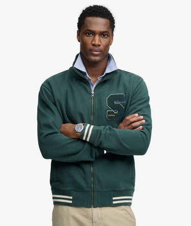 Vintage Athletic Track Jacket Image 5