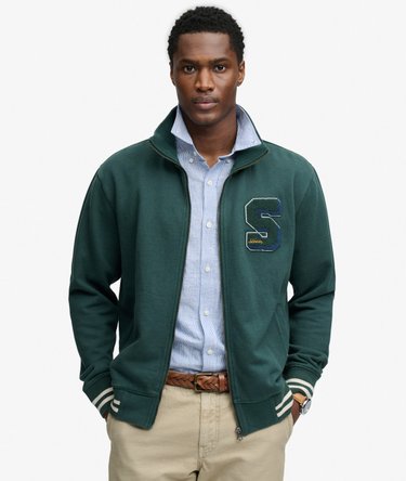 Vintage Athletic Track Jacket Image 1