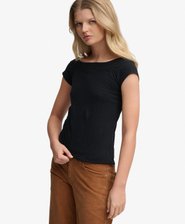 Athletic Off Shoulder Pattern Top