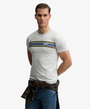 Outdoor Stripe Logo Relaxed T-Shirt