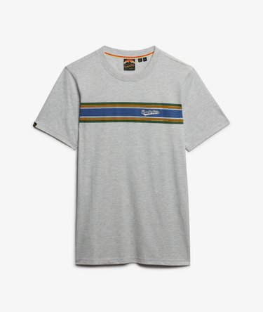 Outdoor Stripe Logo Relaxed T-Shirt Image 7