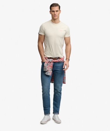 Essential Stacked Logo Embroidered T-shirt Image 3