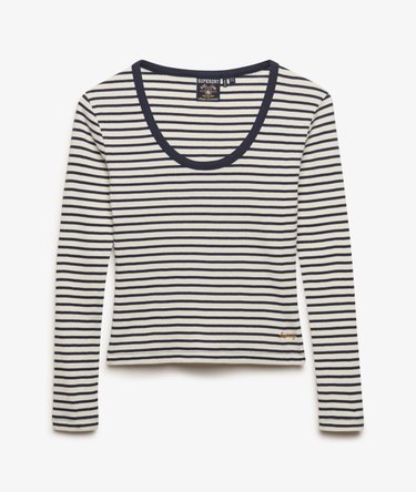 Athletic Essentials Striped Long Sleeve Top Image 7