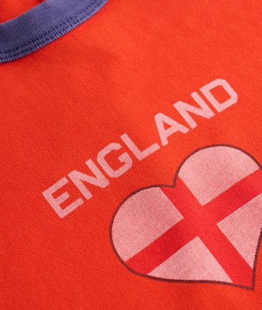 Athletic Football Stripe T-shirt Image 5