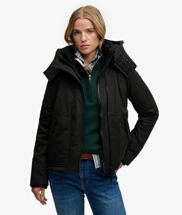 Hooded Microfibre Arctic Windcheater Jacket Image 1