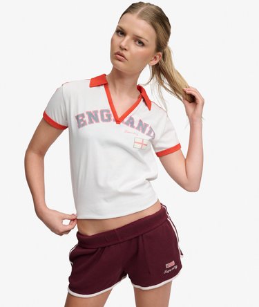 Athletic Football Collared T-shirt Image 1