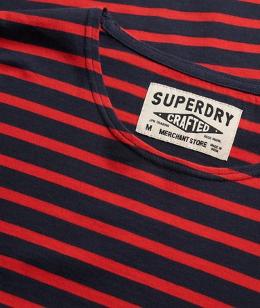 T-shirt &agrave; manches longues ray&eacute; The Merchant Store Image 6