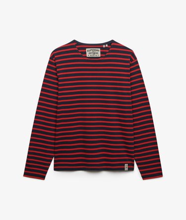 T-shirt &agrave; manches longues ray&eacute; The Merchant Store Image 7