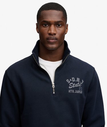 Athletic Essentials Sweatshirt mit halbem Rei&szlig;verschluss Image 4