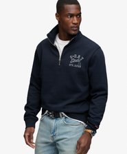 Athletic Essentials Sweatshirt mit halbem Rei&szlig;verschluss