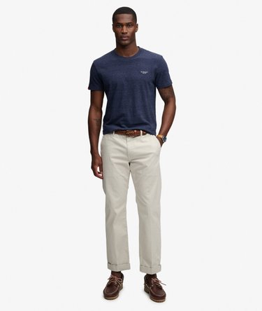 Essential Stacked Logo Embroidered T-shirt Image 3