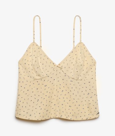 Printed Cami Top Image 7