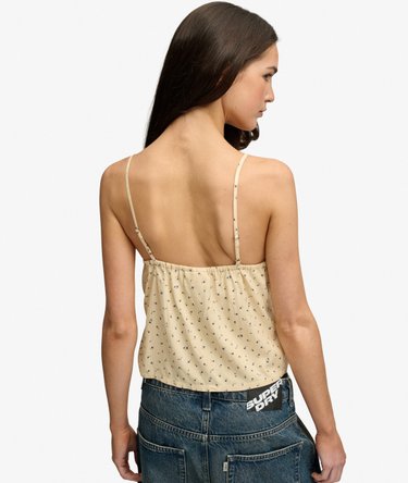 Printed Cami Top Image 5