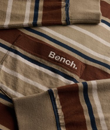 Bench Oversized Stripe Long Sleeve Top Image 5
