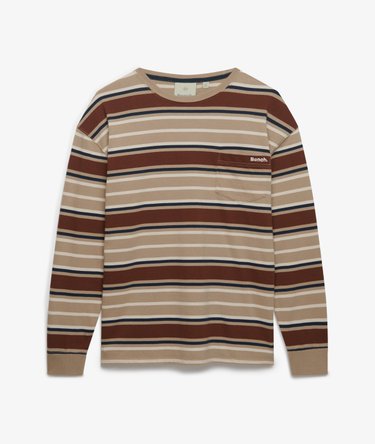 Bench Oversized Stripe Long Sleeve Top Image 6