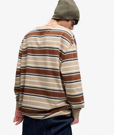 Bench Oversized Stripe Long Sleeve Top Image 4