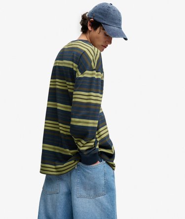 Bench Oversized Stripe Long Sleeve Top Image 4
