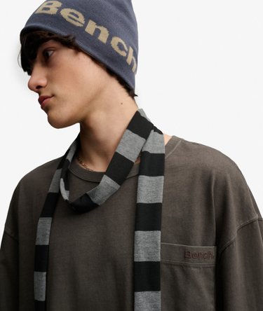 Bench Boxy Langarm-Shirt mit Tasche Image 3