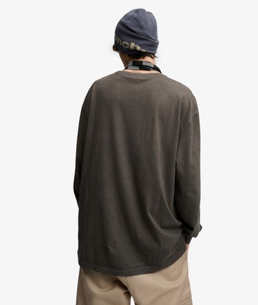 Bench Boxy Langarm-Shirt mit Tasche Image 4