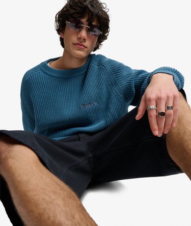 Bench Gerippter Pullover mit Kastenschnitt Image 3