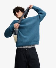 Bench Ribbed Boxy Jumper