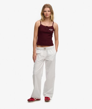 Cotton Elastic Trousers Image 1