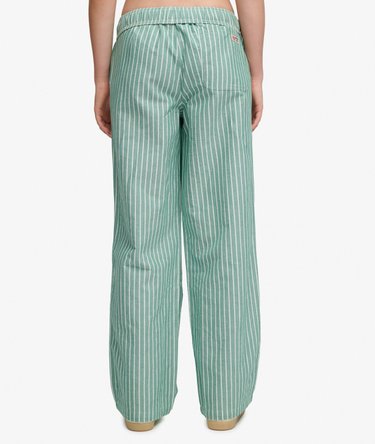 Gestreifte Baumwollhose Image 4