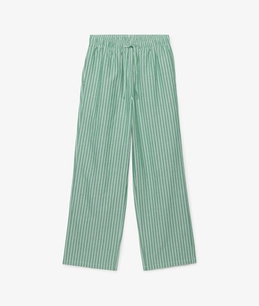 Gestreifte Baumwollhose Image 7