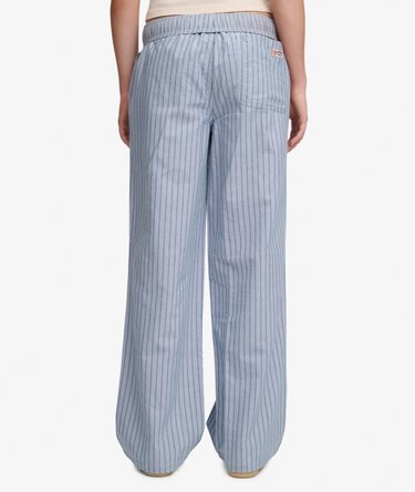 Gestreifte Baumwollhose Image 4