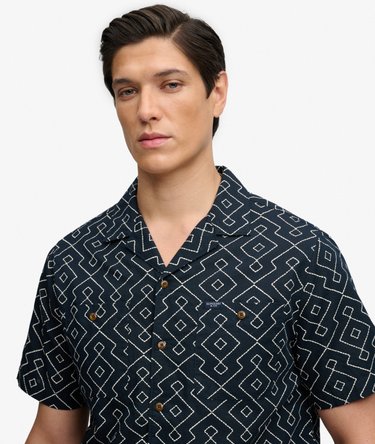 Premium Bedrucktes Strand-Kurzarmhemd Image 4