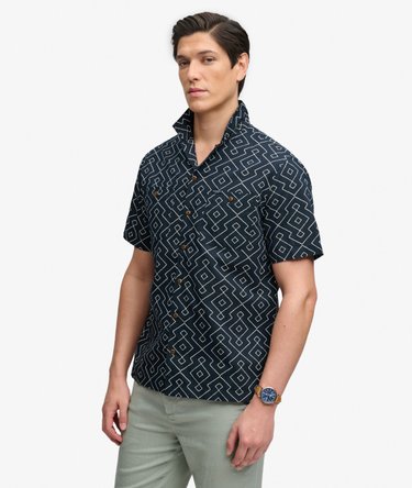 Premium Bedrucktes Strand-Kurzarmhemd Image 2