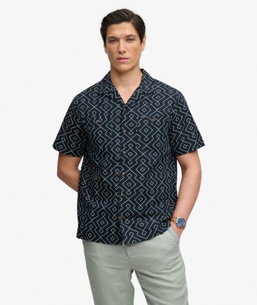 Premium Bedrucktes Strand-Kurzarmhemd Image 1